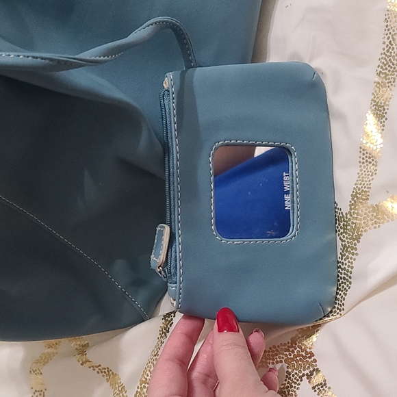 Nine West beautiful Light blue color. Used once or twice - Picture 2 of 5